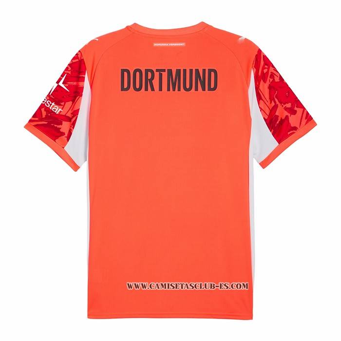 Camiseta Segunda Borussia Dortmund Portero 25-26 Rojo